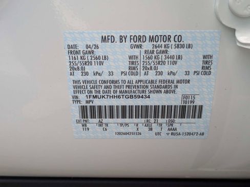 New 2026 Ford Explorer Platinum RWD image 17
