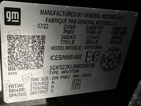 Used 2022 GMC Yukon XL Denali AWD/4WD image 64