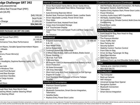 Used 2016 Dodge Challenger SRT image 36