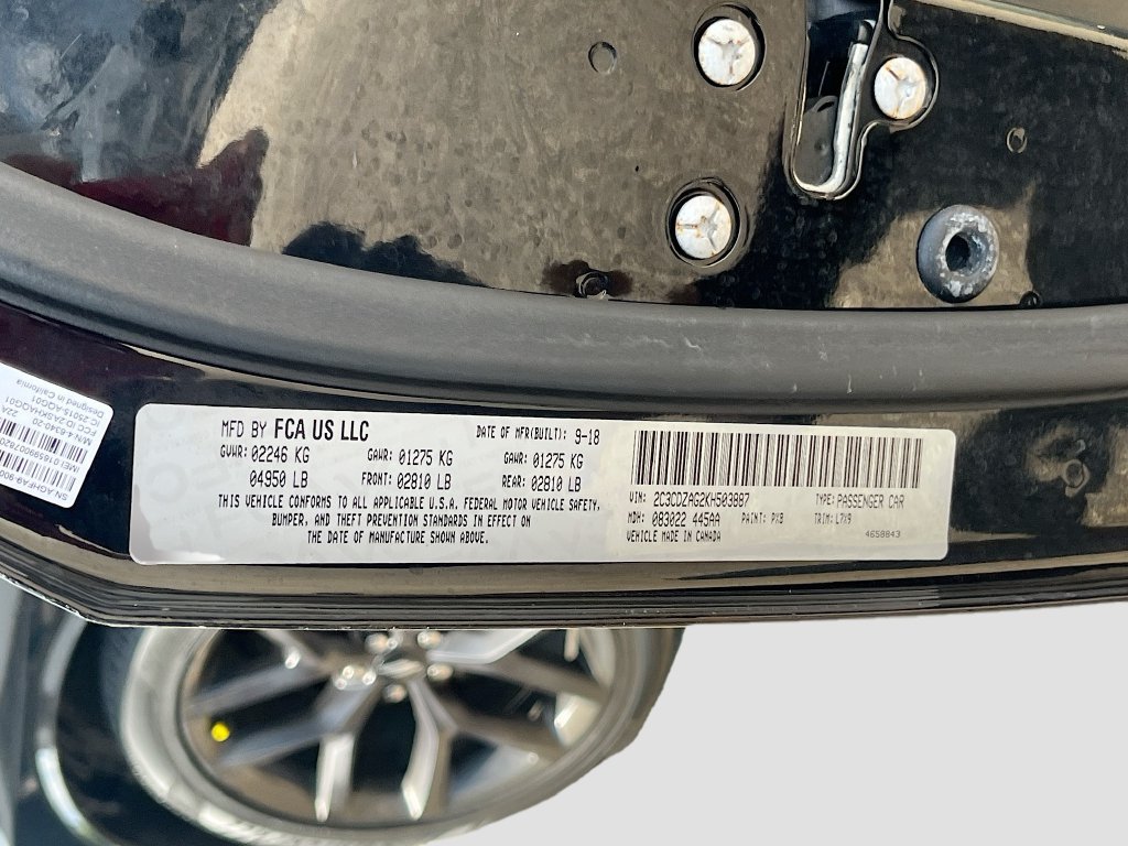 Used 2019 Dodge Challenger SXT w/ Blacktop Package RWD image 29
