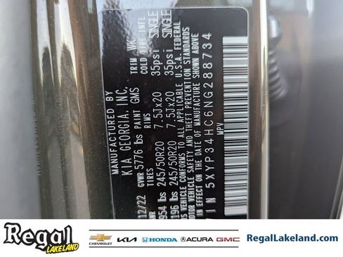 Used 2022 Kia Telluride EX w/ EX Premium Package image 34