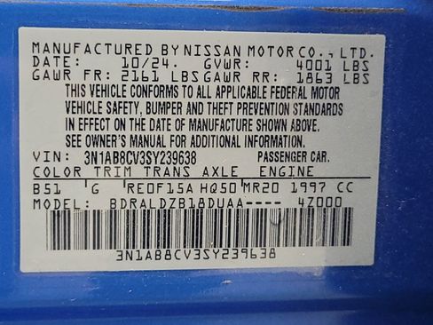 Used 2025 Nissan Sentra SV w/ All-Weather Package image 33