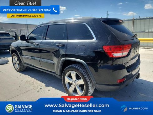 Used 2013 Jeep Grand Cherokee Overland Summit AWD/4WD image 3