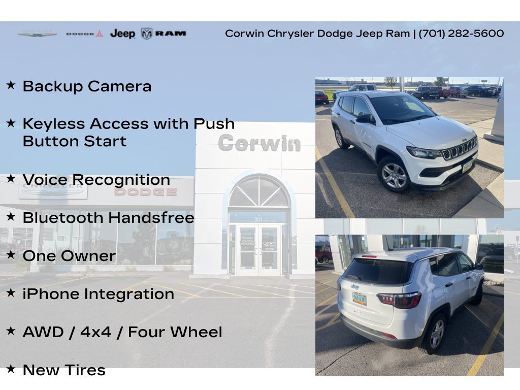 Used 2023 Jeep Compass Sport AWD/4WD image 8