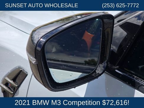 Used 2021 BMW M3 Competition RWD image 28