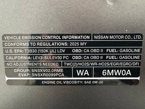 Used 2025 Nissan Sentra SV image 65