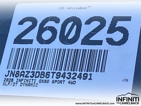 New 2026 INFINITI QX80 4WD image 36