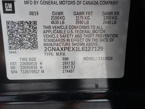 Used 2020 Chevrolet Equinox Premier w/ Premier Redline Edition FWD image 29