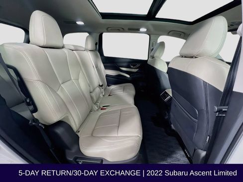 Used 2022 Subaru Ascent Limited w/ Technology Package AWD/4WD image 34