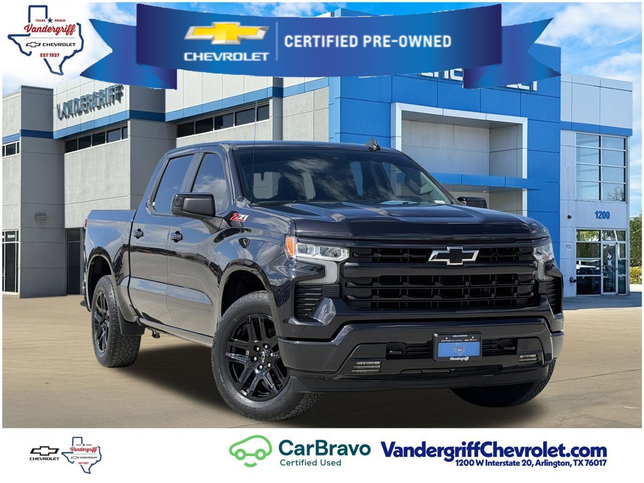 Certified 2023 Chevrolet Silverado 1500 RST AWD/4WD image 1