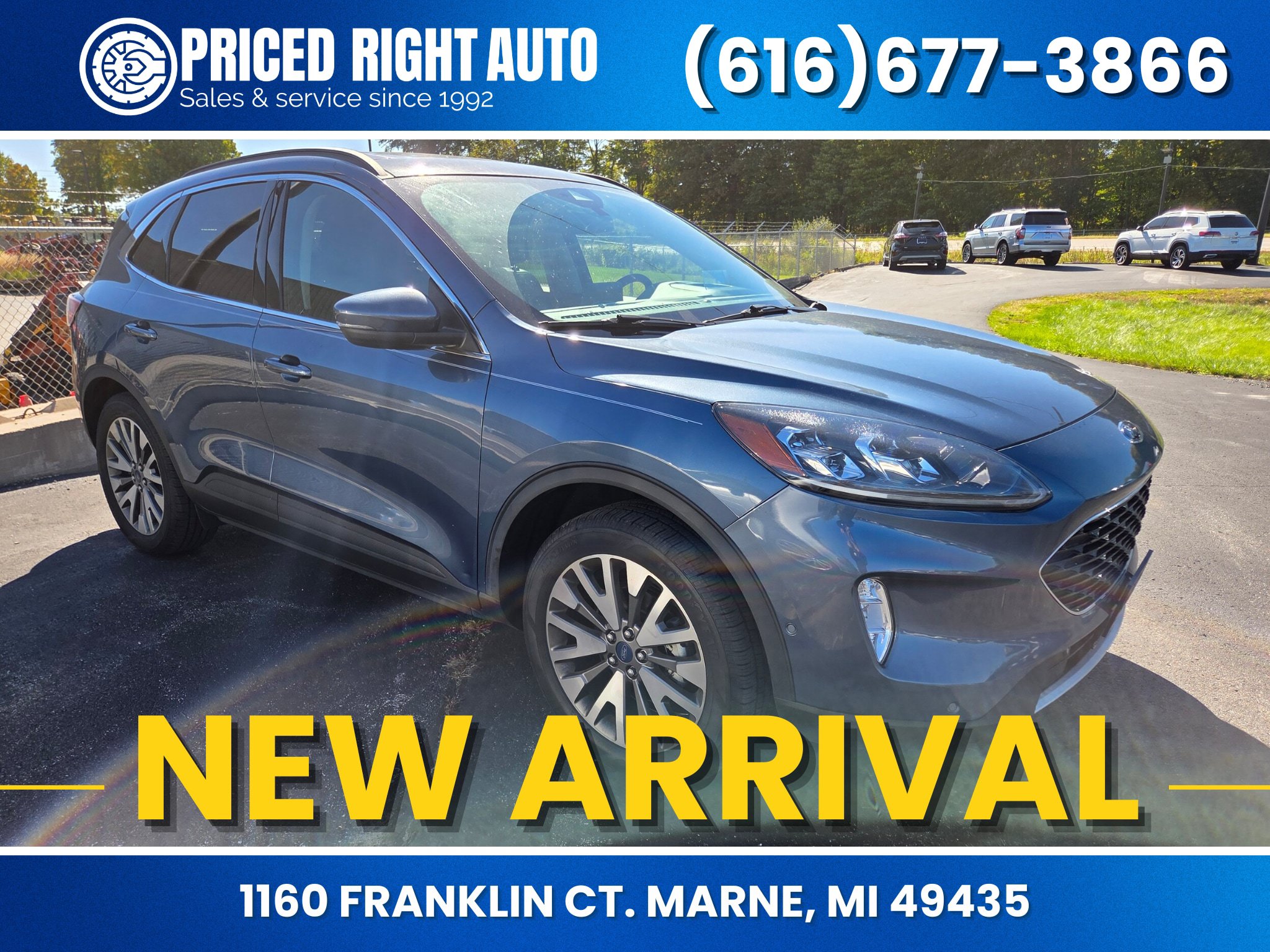 Used 2020 Ford Escape Titanium w/ Titanium Premium Package 2.0 AWD/4WD image 1