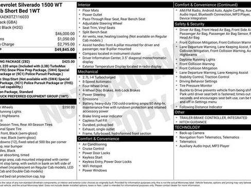 New 2026 Chevrolet Silverado 1500 W/T w/ Trailering Package AWD/4WD image 4