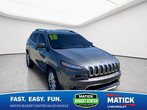 Used 2018 Jeep Cherokee Overland AWD/4WD image 1