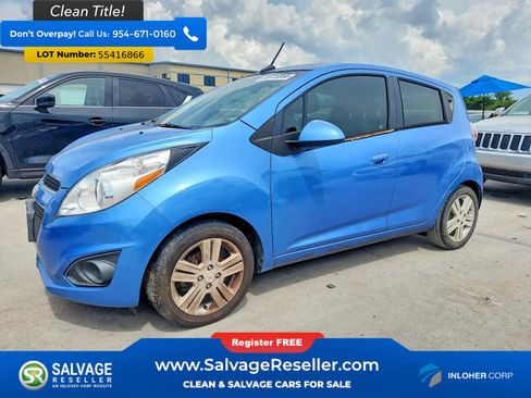 Used 2014 Chevrolet Spark LT FWD image 1