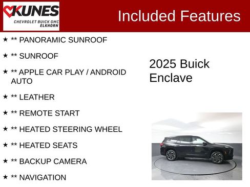 Used 2025 Buick Enclave Sport Touring w/ Power Package AWD/4WD image 2