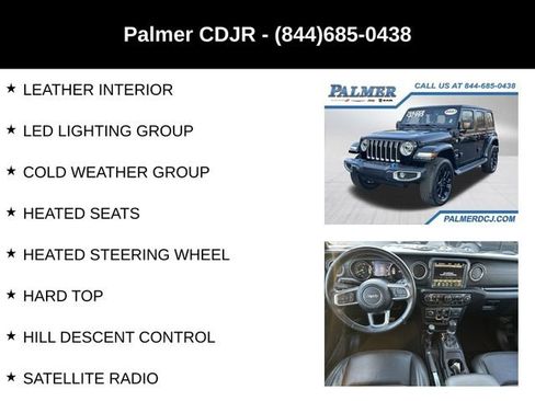 Certified 2022 Jeep Wrangler Unlimited Sahara w/ Cold Weather Group image 12