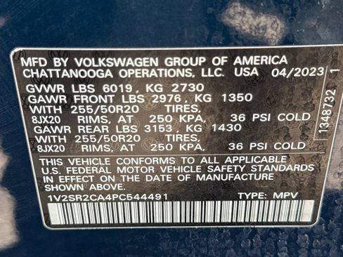 Used 2023 Volkswagen Atlas SEL R-Line AWD/4WD image 30