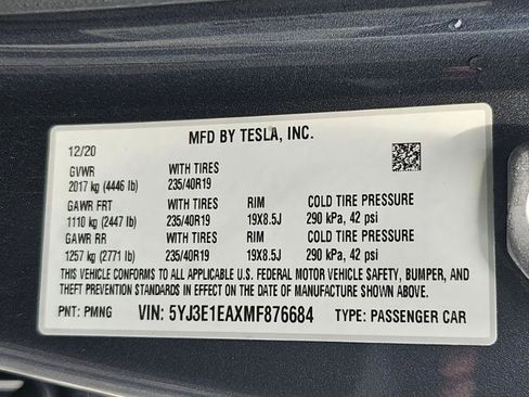 Used 2021 Tesla Model 3 RWD image 34
