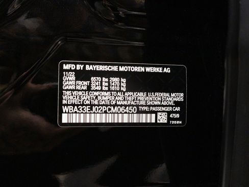 Used 2023 BMW 760i xDrive w/ Executive Package image 70