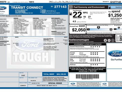 Used 2016 Ford Transit Connect XLT image 25
