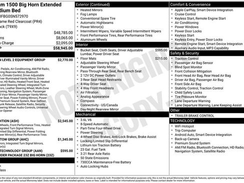 Used 2025 RAM 1500 Big Horn AWD/4WD image 7