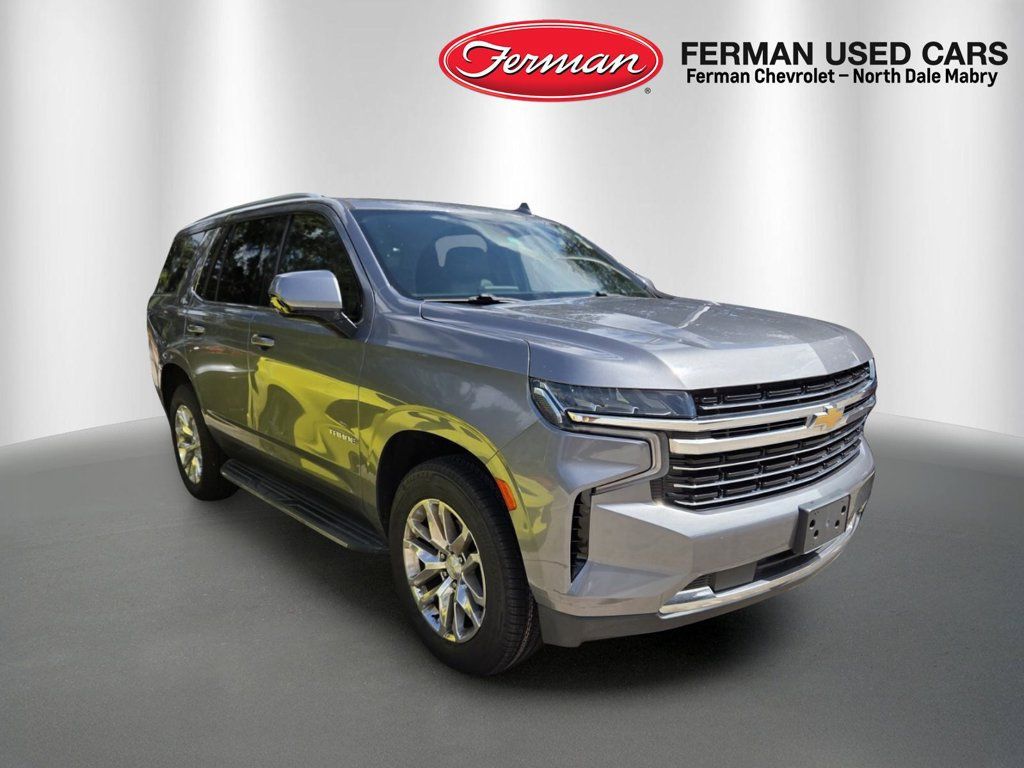 Used 2021 Chevrolet Tahoe LT RWD image 1