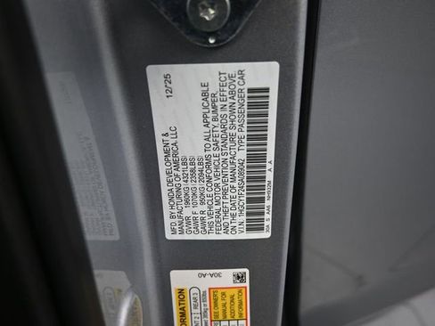 New 2025 Honda Accord LX image 4