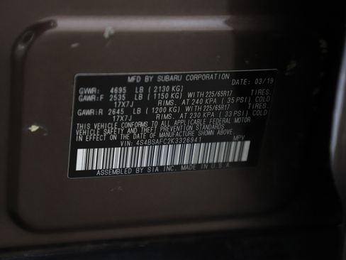 Used 2019 Subaru Outback 2.5i Premium image 30