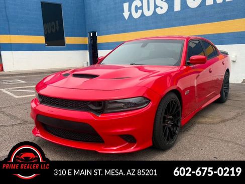 Used 2018 Dodge Charger R/T Scat Pack w/ Dynamics Package RWD image 1