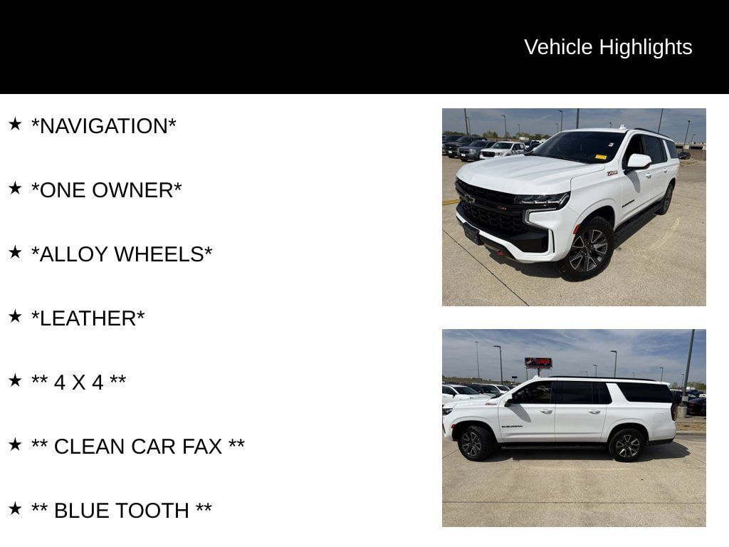 Used 2023 Chevrolet Suburban Z71 AWD/4WD image 4