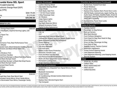 New 2026 Hyundai Kona SEL Sport image 26