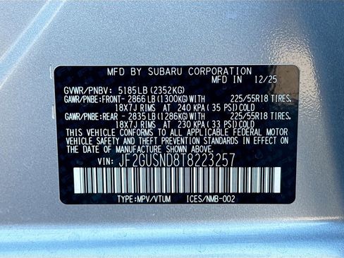 New 2026 Subaru Crosstrek 2.5i Limited AWD/4WD image 29