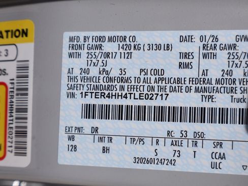 Certified 2026 Ford Ranger XLT w/ Equipment Group 301A High AWD/4WD image 41