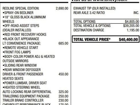 Certified 2021 Chevrolet Colorado LT w/ Redline Special Edition AWD/4WD image 2