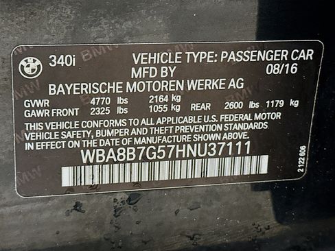 Used 2017 BMW 340i xDrive Sedan image 12