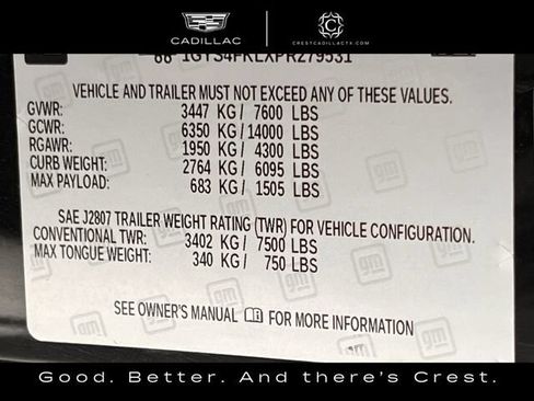 Used 2023 Cadillac Escalade Sport w/ Touring Package AWD/4WD image 34