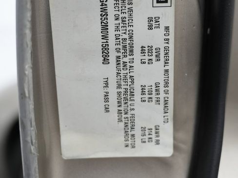 Used 1998 Buick Century Custom image 46