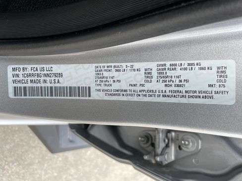 Used 2022 RAM 1500 Big Horn AWD/4WD image 38
