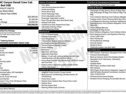 New 2026 GMC Canyon Denali AWD/4WD image 2