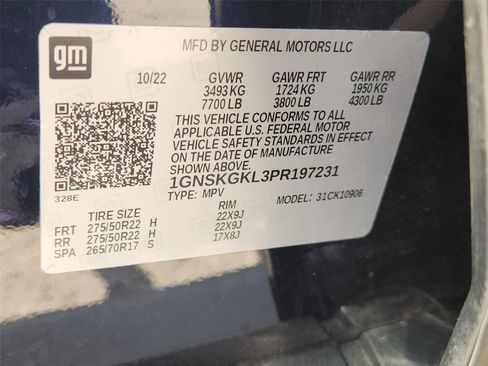 Used 2023 Chevrolet Suburban High Country AWD/4WD image 35