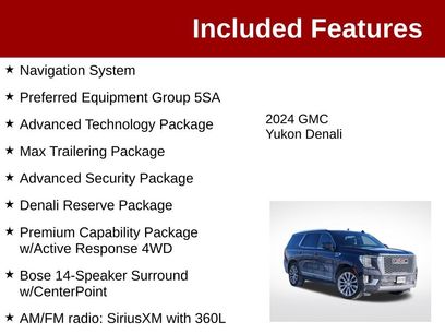Used 2024 GMC Yukon Denali w/ Denali Reserve Package