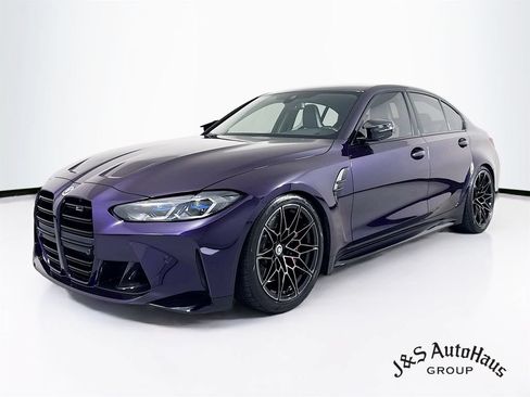 Used 2022 BMW M3 Competition w/ M Carbon Exterior Package AWD/4WD image 3