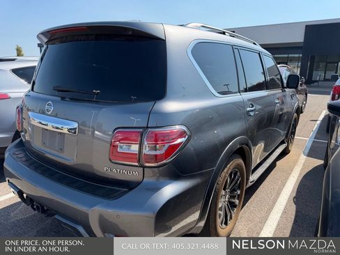 Used 2019 Nissan Armada Platinum w/ Captain's Chairs Package RWD image 6