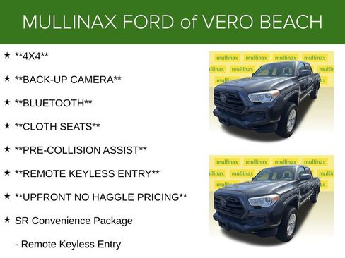 Used 2019 Toyota Tacoma SR w/ SR Convenience Package AWD/4WD image 6
