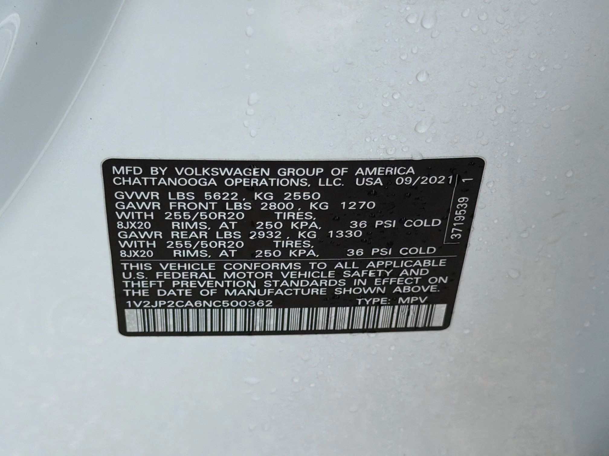Used 2022 Volkswagen Atlas SE FWD image 46