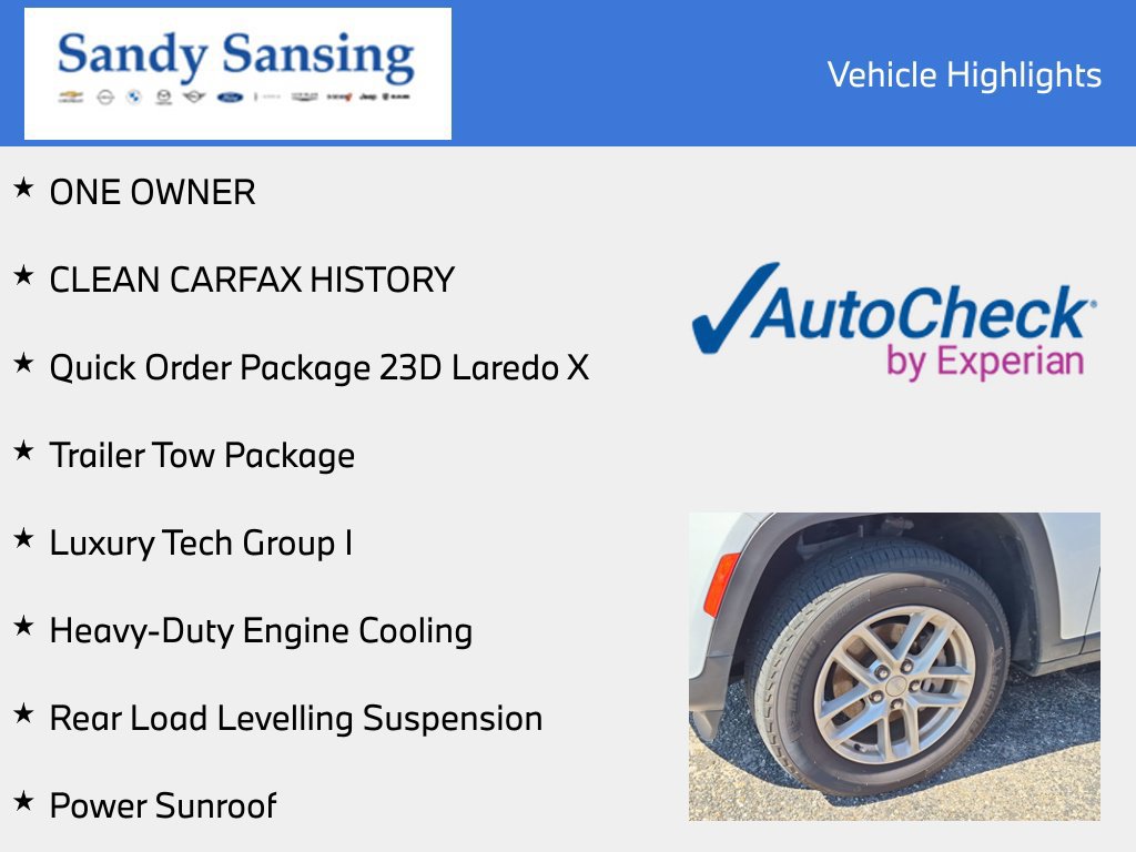 Used 2024 Jeep Grand Cherokee Laredo X w/ Luxury Tech Group I AWD/4WD image 7