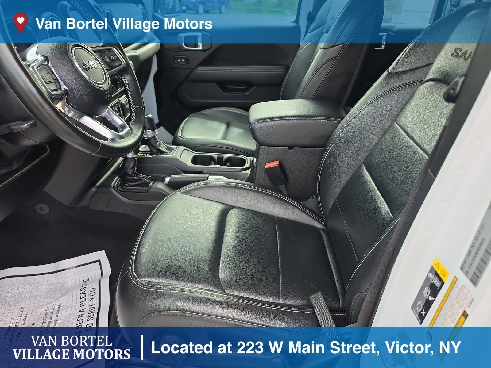 Used 2021 Jeep Wrangler Unlimited Sahara w/ Uconnect 4C Nav & Sound Group AWD/4WD image 9