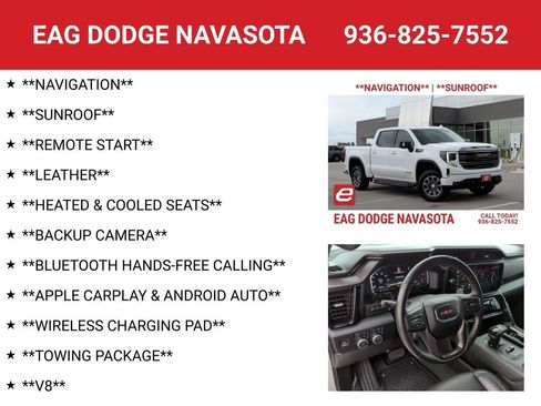 Used 2024 GMC Sierra 1500 AT4 w/ Technology Package AWD/4WD image 4