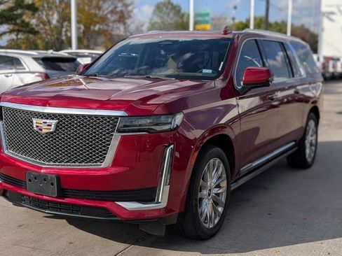 Used 2021 Cadillac Escalade ESV Premium Luxury w/ Driver Assist Tech Package image 3