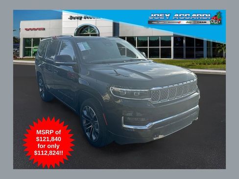 New 2024 Jeep Grand Wagoneer Series III w/ Rear Seat Video Group 1 image 1